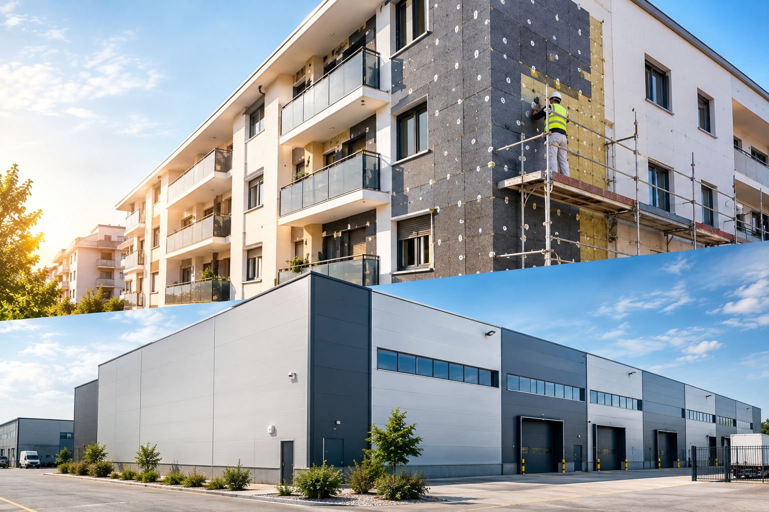 Rehabilitación energética integral de edificios y naves